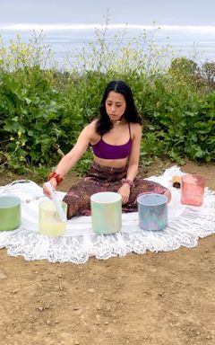crystal sound bath | sound healing cover