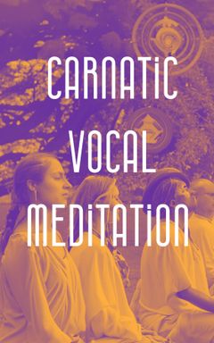 Carnatic Vocal Meditation 🧘‍♀️ cover