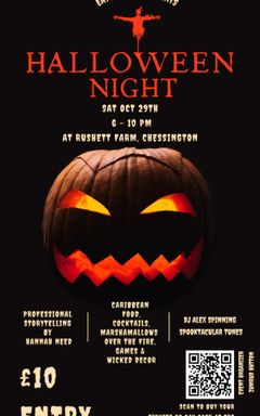 Halloween Night at Rushett Farm cover