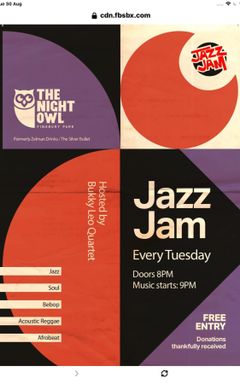 Jazz Jam @ the Night Owl cover