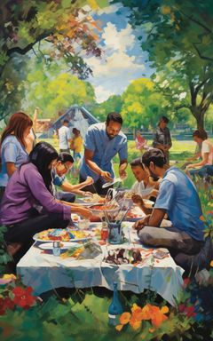 Paint and Picnic in Paddington cover