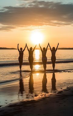 Sunrise Yoga on the Beach cover