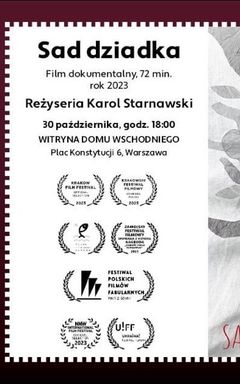 Pokaz filmu „Sad dziadka” z udziałem twórców cover