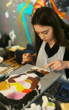 🎉We cordially invite you to our painting workshop cover