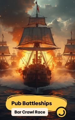 Pub Battleships | Bar Crawl Race 🍻🚢 cover