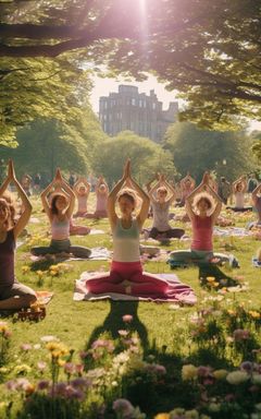 Outdoor Yoga in Royal Łazienki Park cover