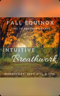 Fall Equinox Breathwork & Soundbath cover