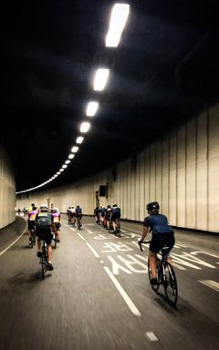 Night ride! 100 k cover