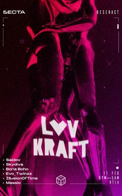 SECTA x DESERACT LOVE VIBES PARTY cover