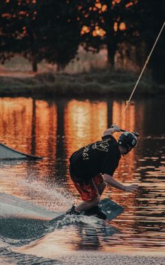 Wakeboarding cover