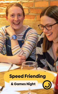 Speed Friending & Games Night 👯⏱️ cover