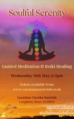 Soulful Serenity-Naturist Meditation & Reiki class cover