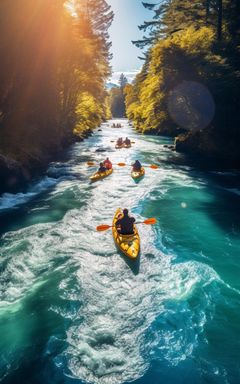 Paddleboarding Fun on the River cover