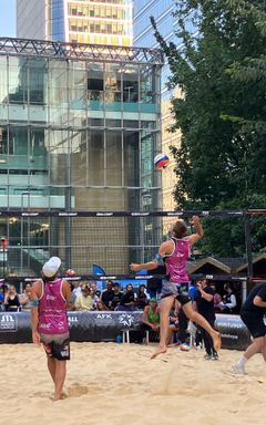 Beach Volleyball | Canary Wharf | AFK cover