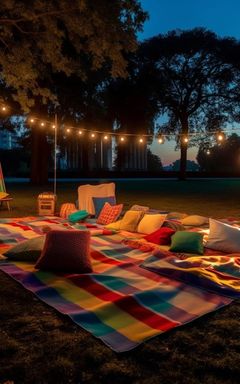 Outdoor Movie Night under the Stars cover