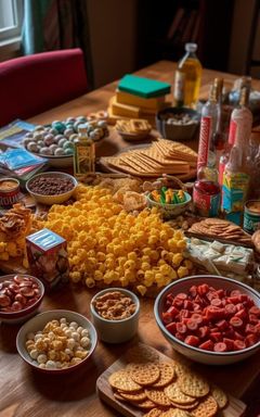 Gaming Night at a Board Game Cafe cover