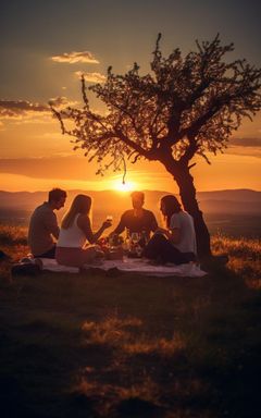 Sunset Beach Picnic cover