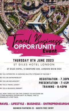 Travel Business Opportunity Event cover