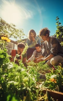 Community Garden Harvest Party cover