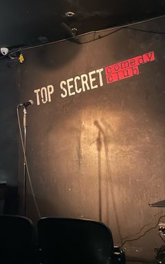 Live Comedy at the Top Secret Comedy Club cover