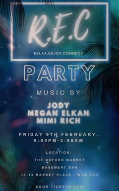 R.E.C Party cover