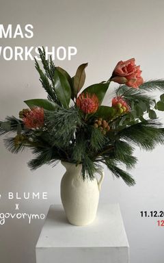Christmas flowers workshop 🌲 cover