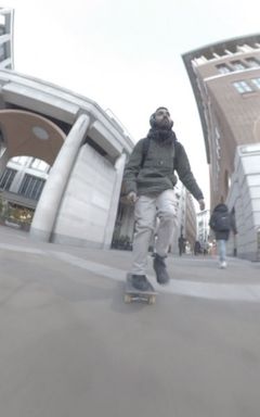 Skating around London cover