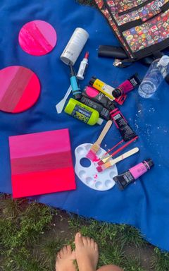 Create your Contemporary paint in Central Park cover
