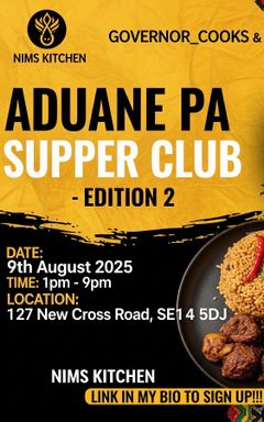 Supper Club: Ghanaian Dishes cover