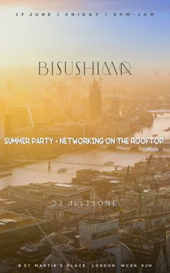 Summer Party + Networking on the Rooftop cover
