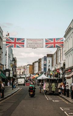 Street food at Portobello Road Market cover