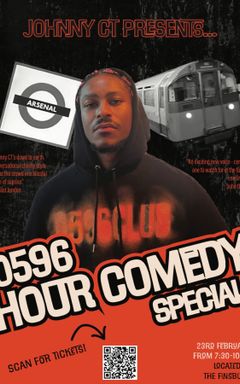 Johnny CT presents 0596 hour comedy special cover