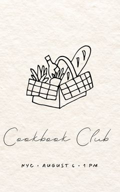 Cookbook Club cover