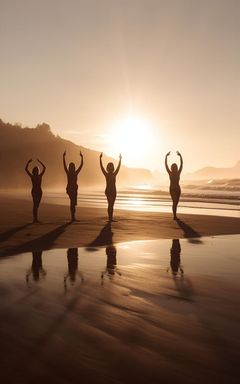 Sunrise Yoga by the Beach cover