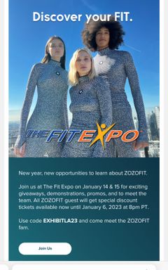 Fit expo cover