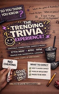 I KNOW THIS ONE! - Interactive Music Game Show-23+ cover