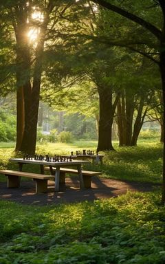 Chess Tournament in a Local Park cover