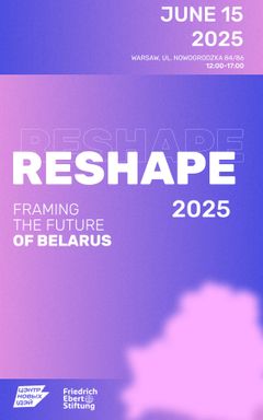 Reshape 2025 - галоўная канферэнцыя пра Беларусь cover