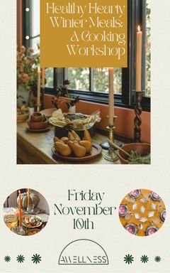 Healthy Hearty Winter Meals: A Cooking Workshop cover