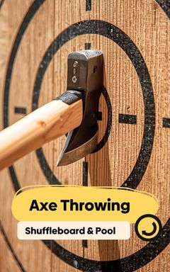 Axe Throwing, Pool & Shuffleboard 🎯 cover
