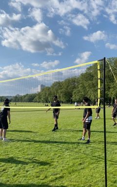 Volleyball in the park cover