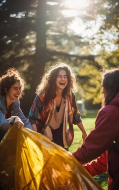 Picnic and Games in Saski Park cover
