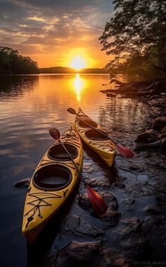 Sunset Kayaking on the Hudson River cover