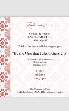 Auction & Cocktail for UNICEF- Gaza Appeal cover