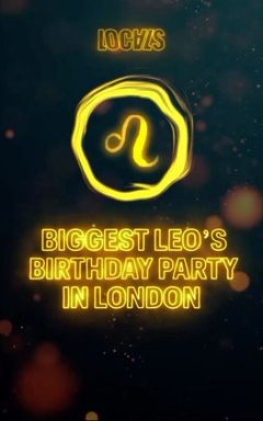 Biggest Leo’s Birthday Party in London cover