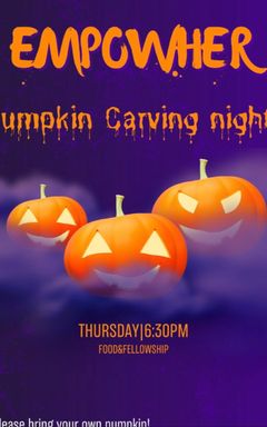 Pumpkin carving and girl’s talk! cover