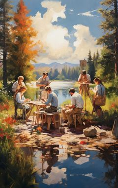 Outdoor Painting Workshop cover