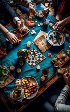 Board Game Night at a Cozy Pub cover