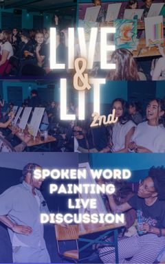 Live & Lit 2: Poetry, Painting and Live discussion cover