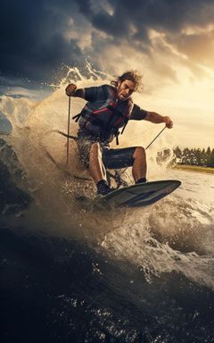 Wakeboarding Fun at Zegrze Lake cover